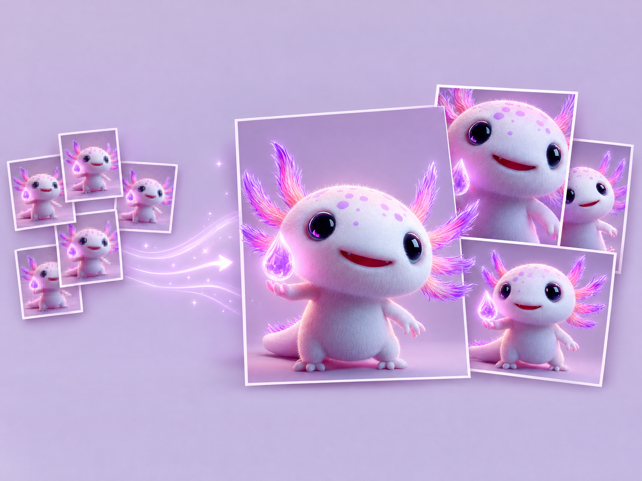 Batch Upscale 2D Assets