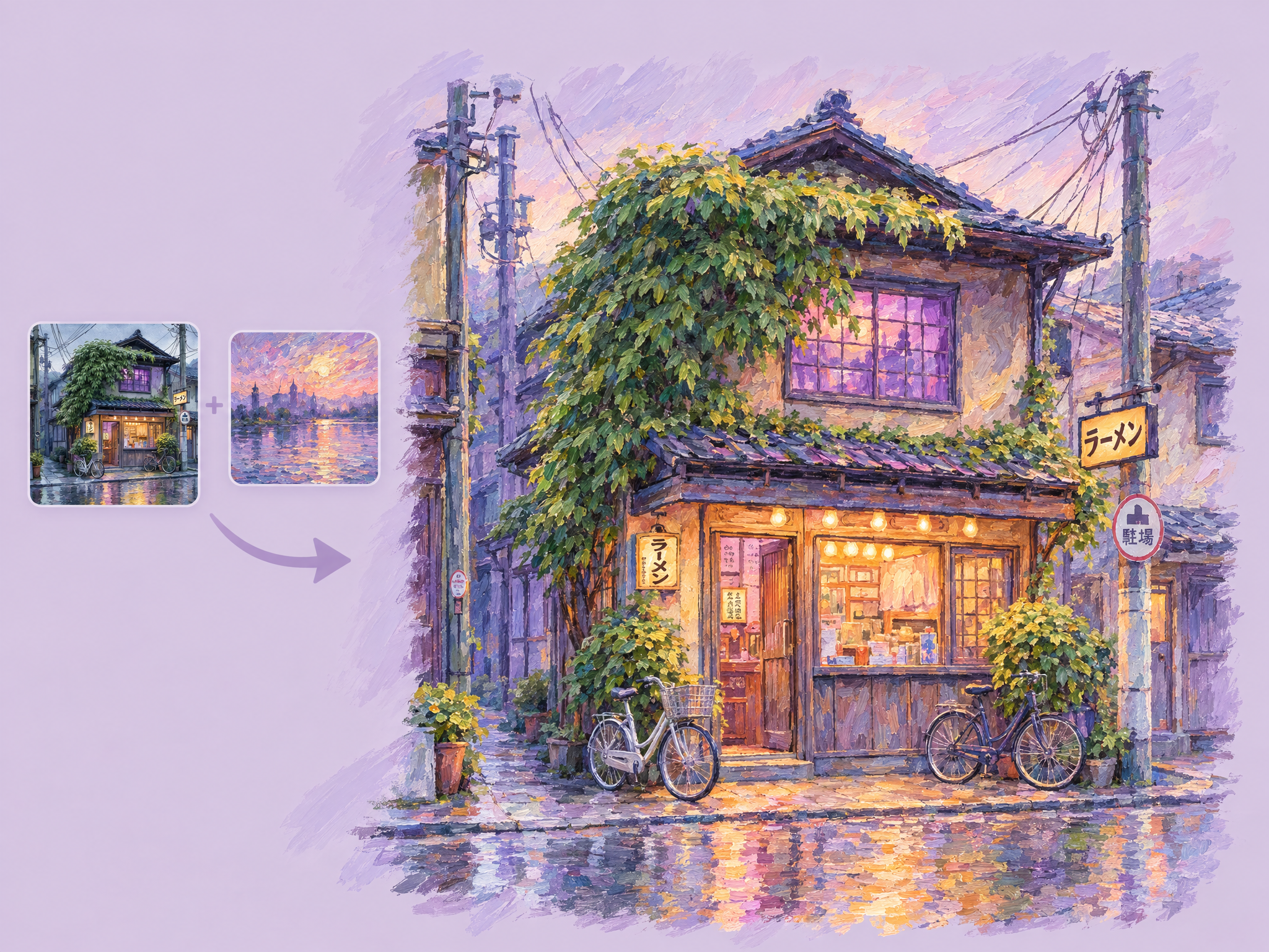 Scene Style Transfer