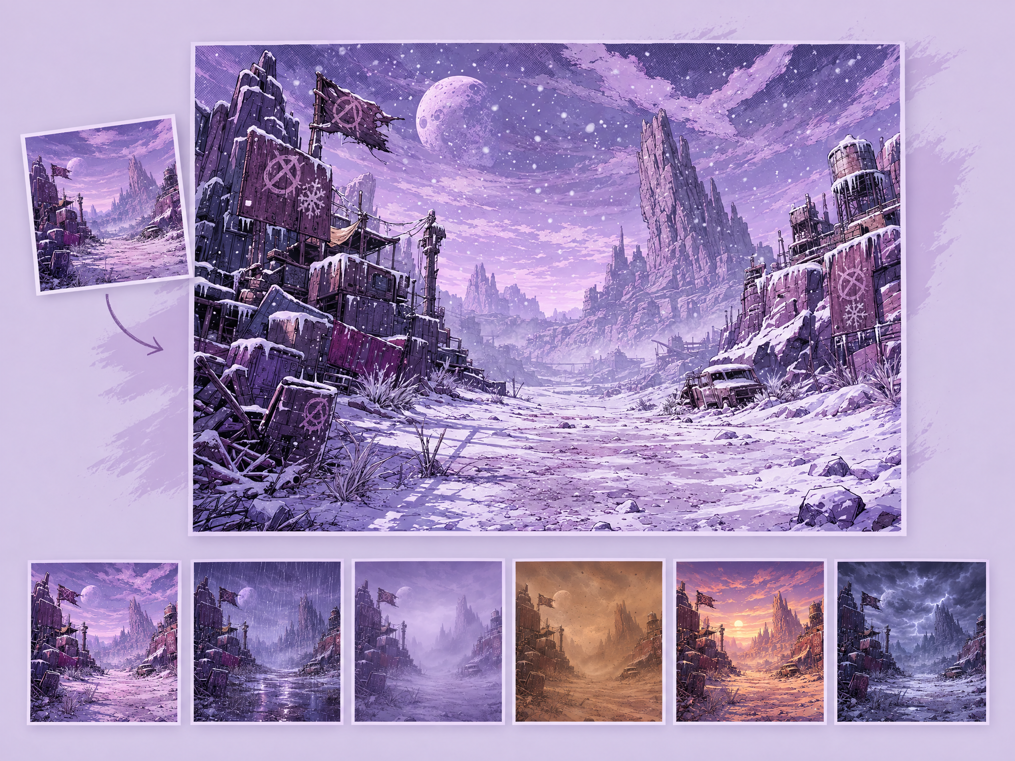 Environment Weather Variants