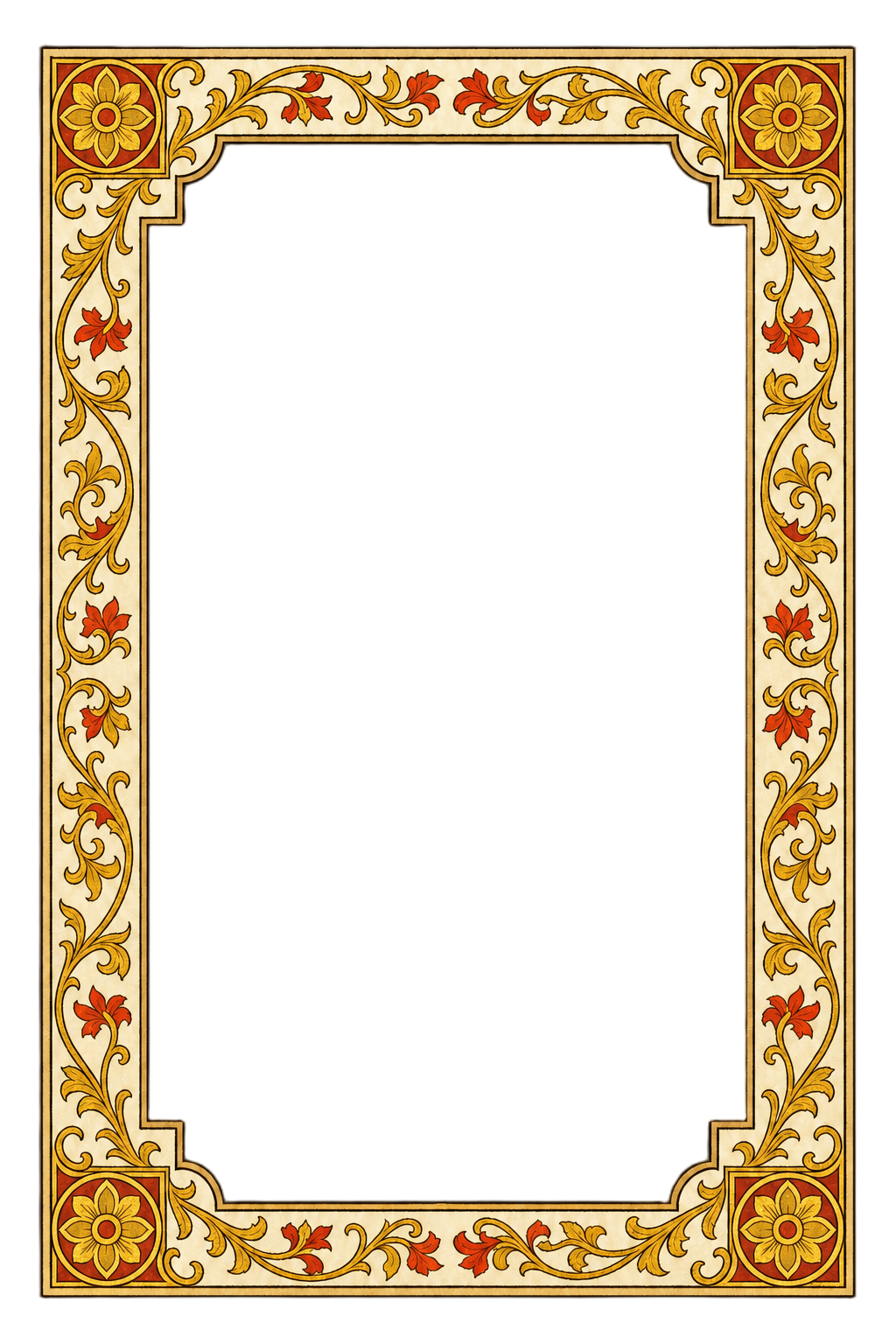 The card frame in bright gold for legendary