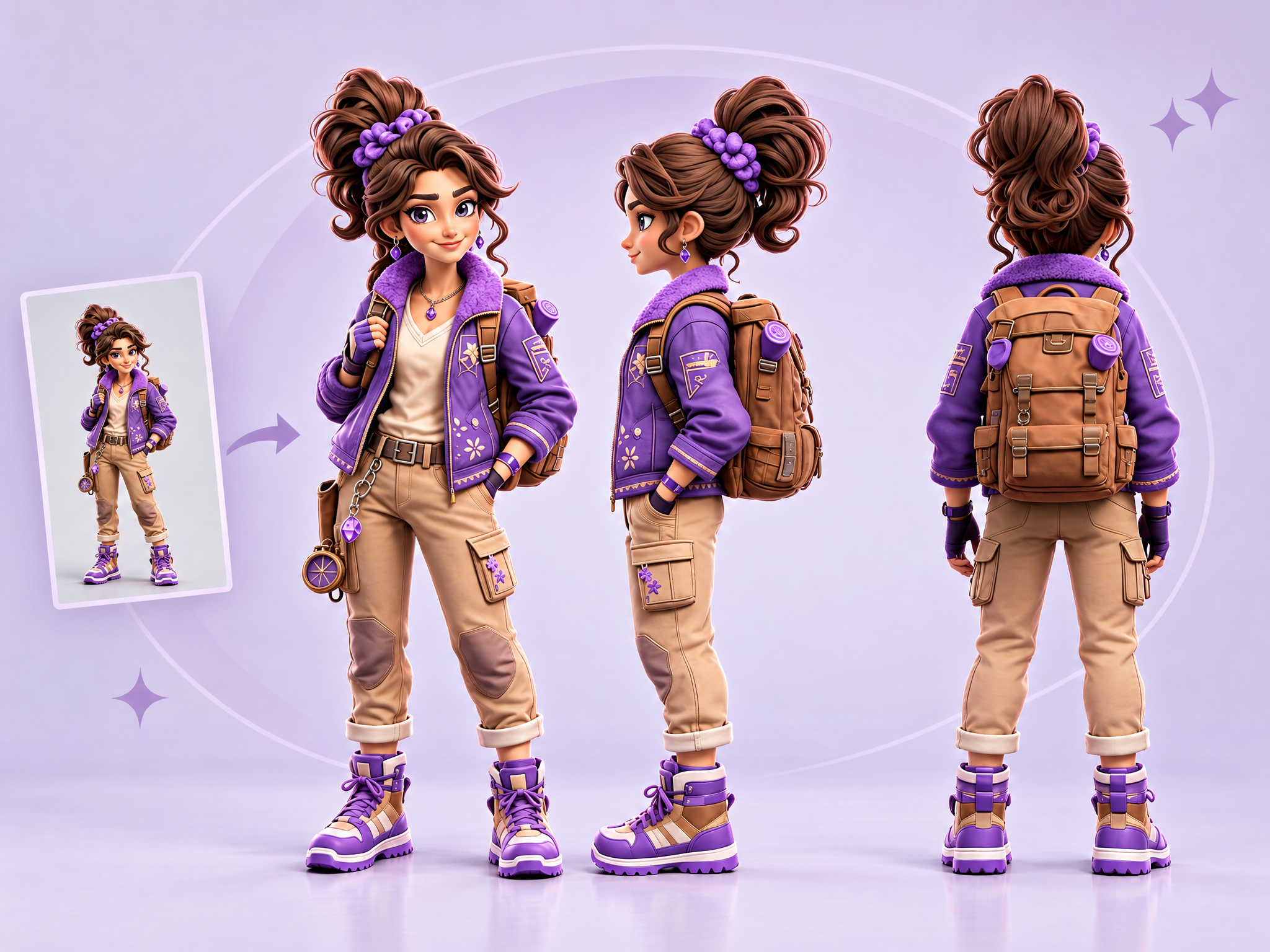 Character Turnaround Sheet