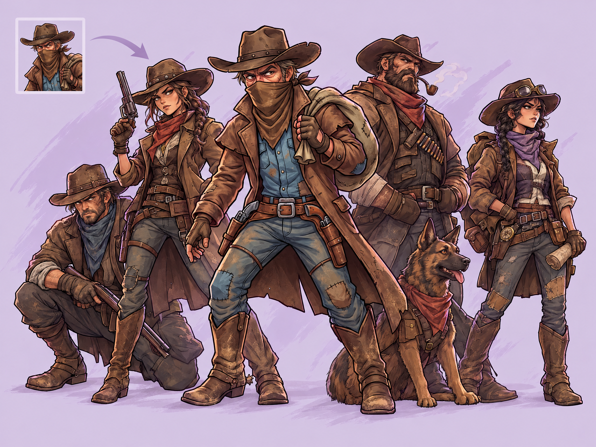 Style-Matched Character Generator