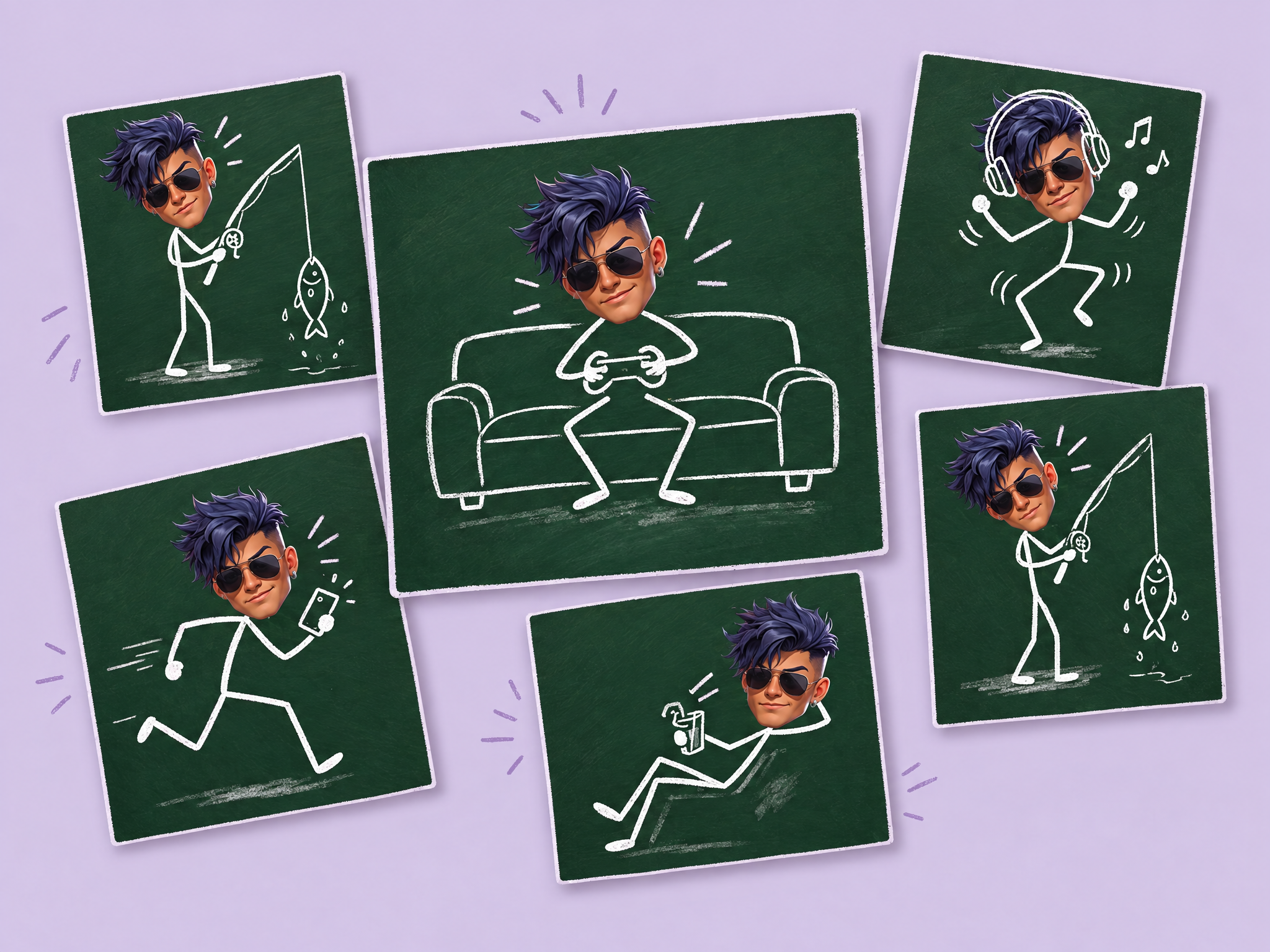 Chalkboard Sticker Sheet