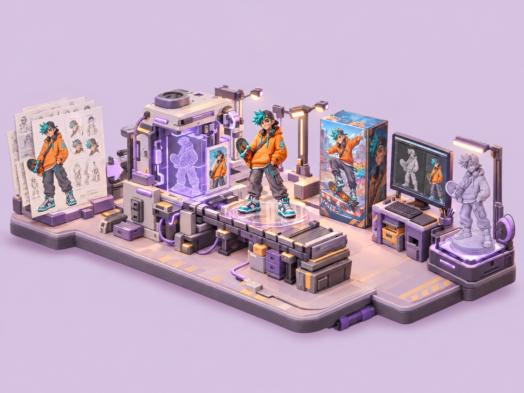 Character to Action Figure