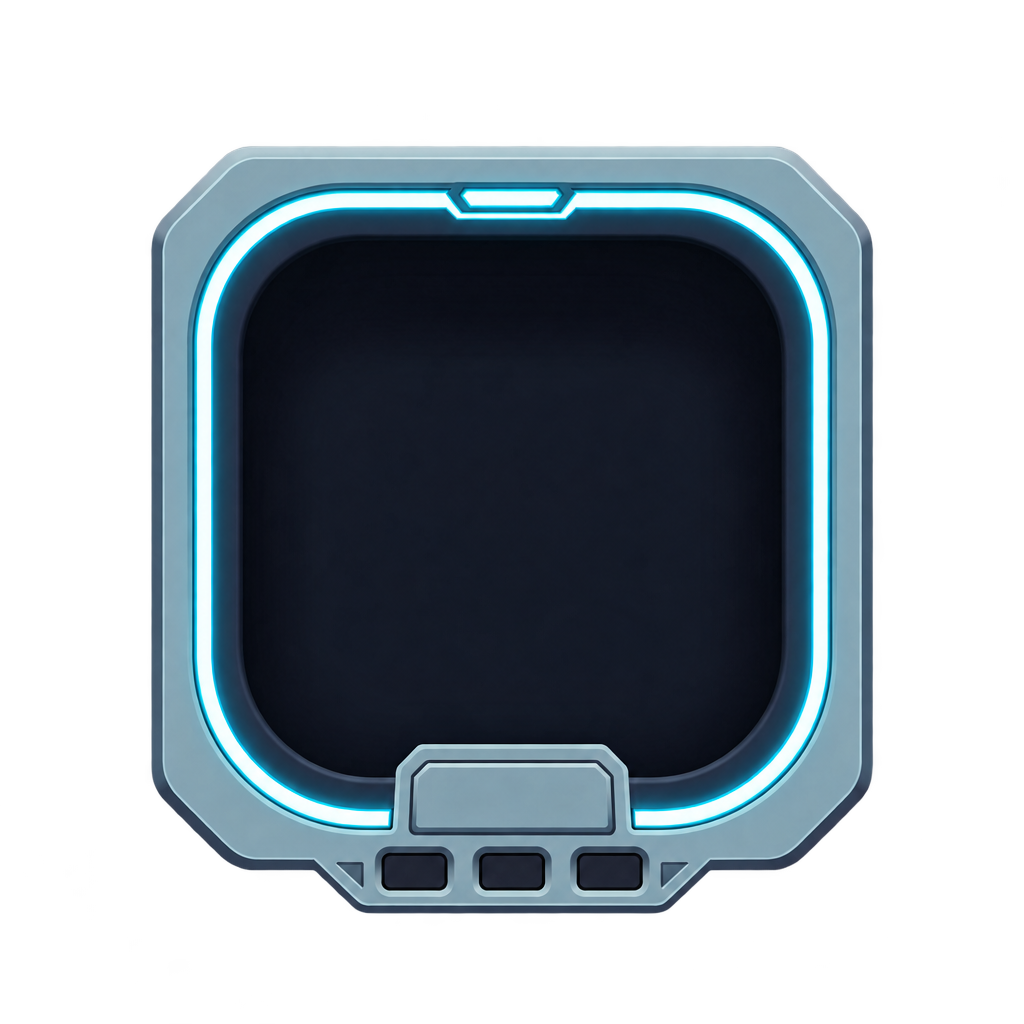 The skill slot in its active state with a cyan rim