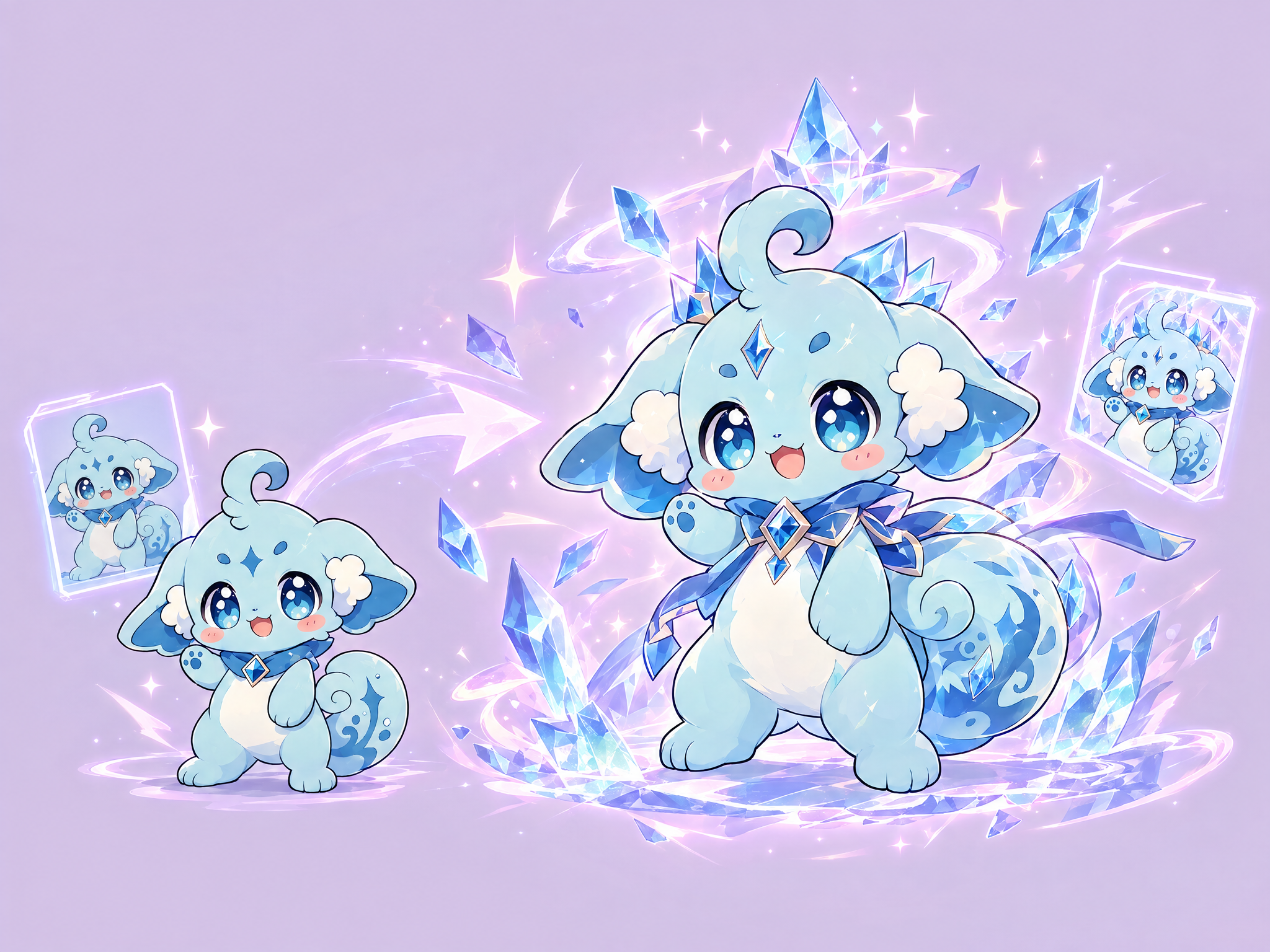 Character Level-Up Transformation