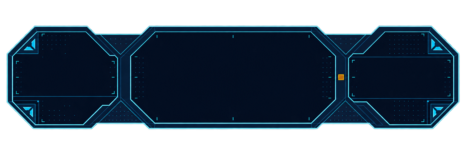 A holographic primary button, idle