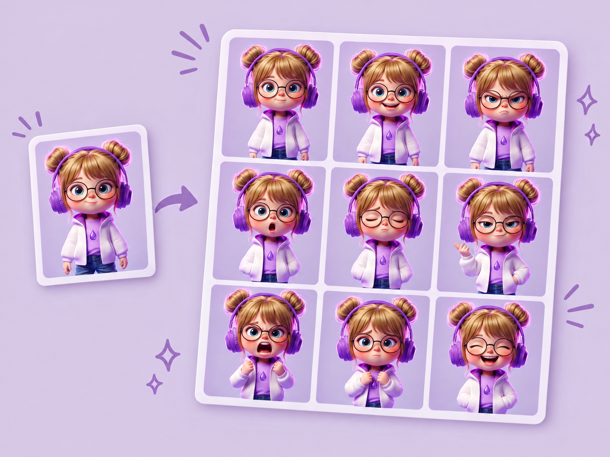 Character Expression Sheet