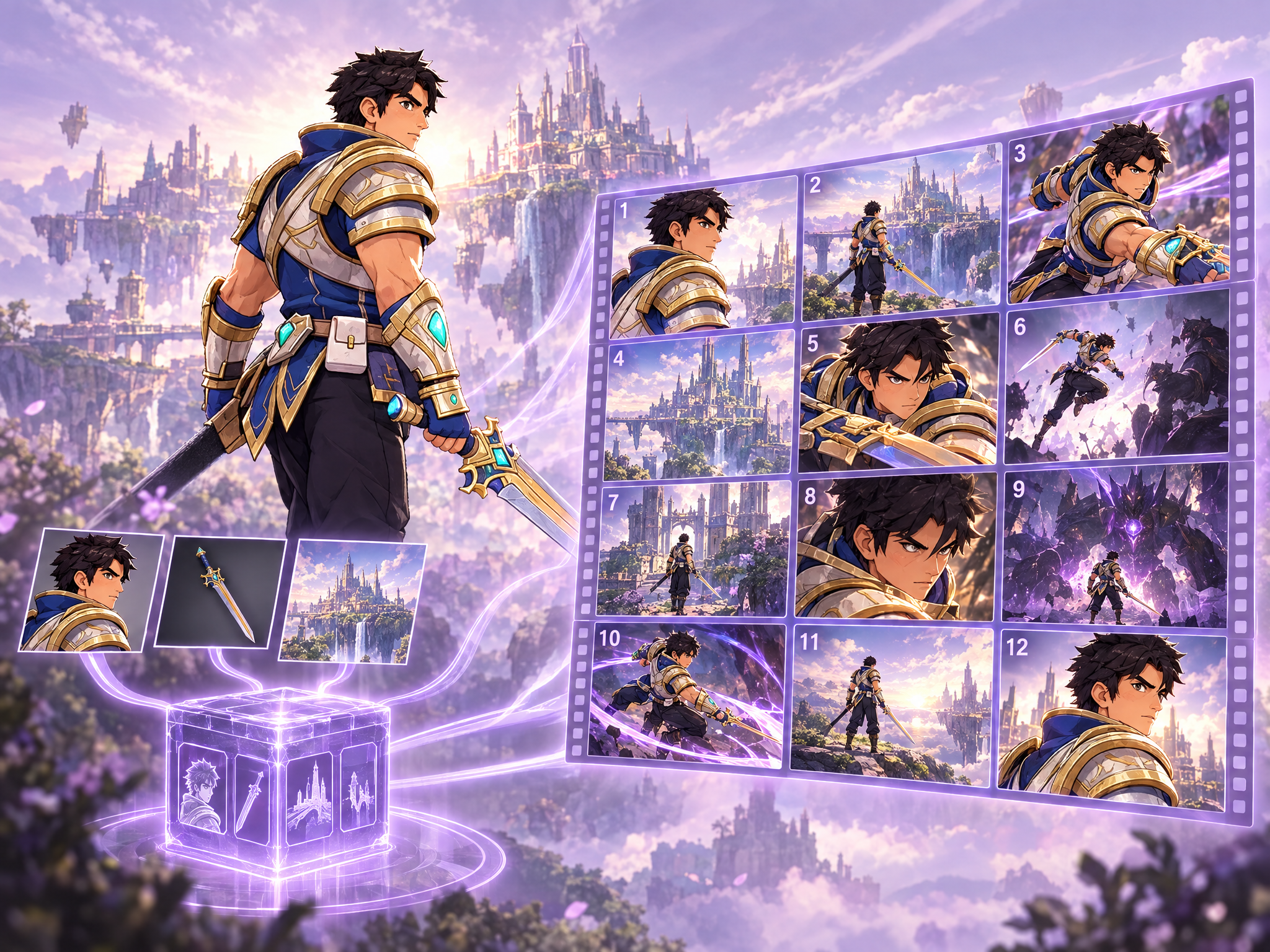 12-Beat Game Cinematic Story Machine