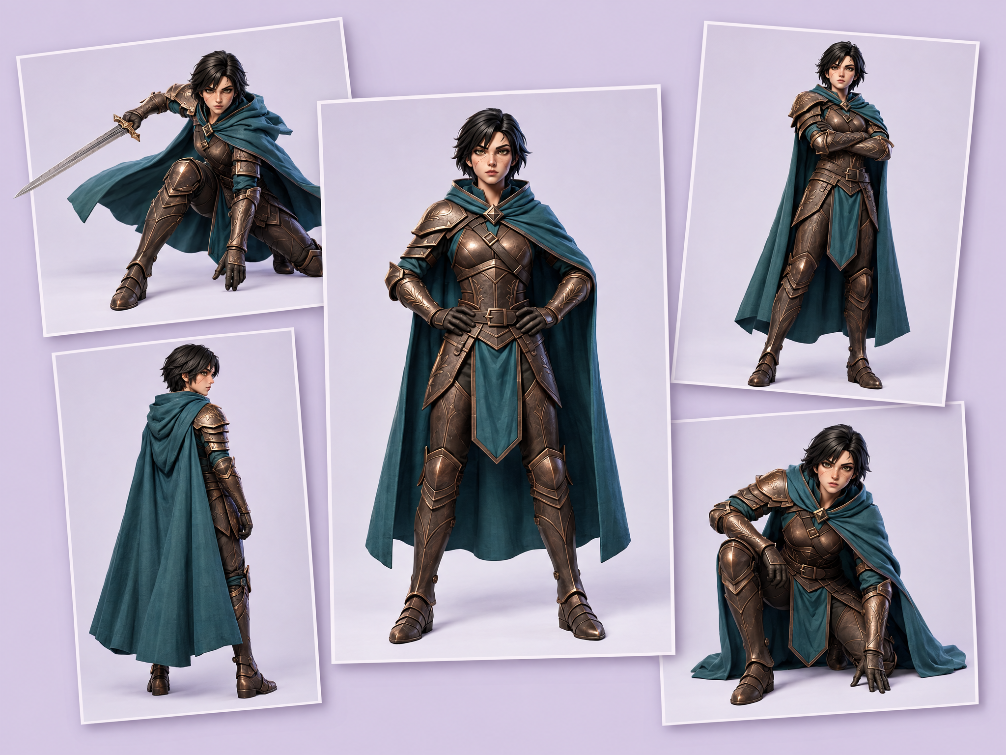 Multi-Character Pose Batch