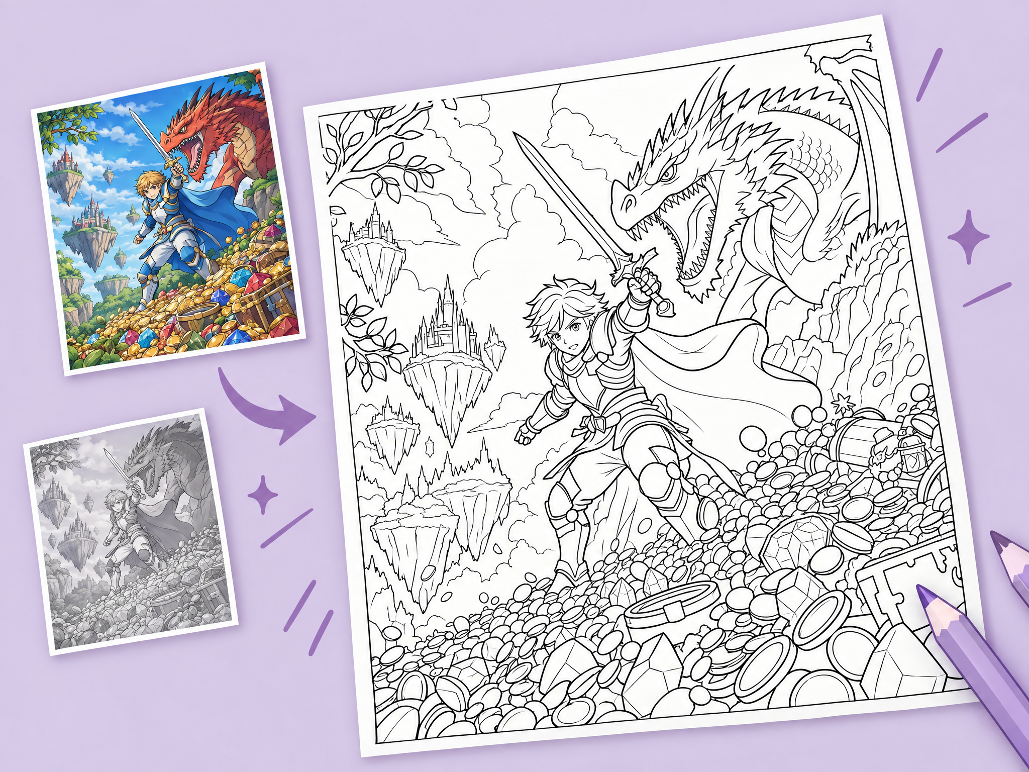 Coloring Page Maker