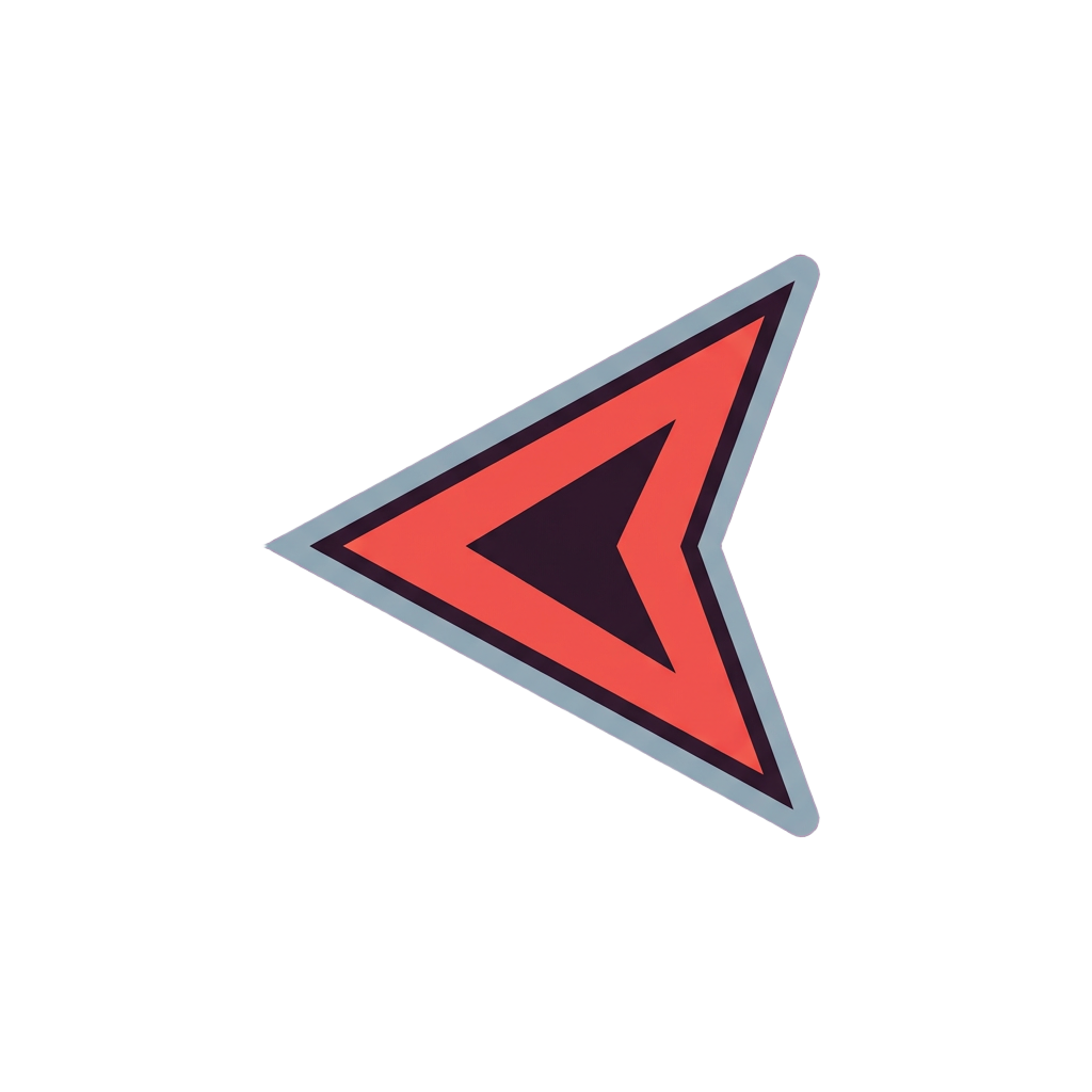 A coral-red danger marker for the minimap