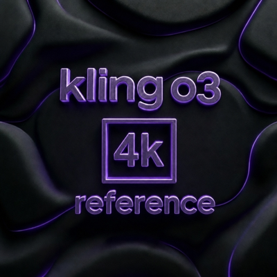 Kling O3 4K Reference