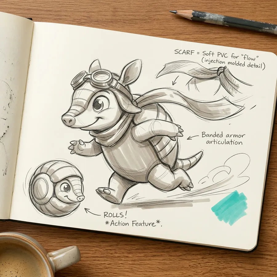 Sketch or brief