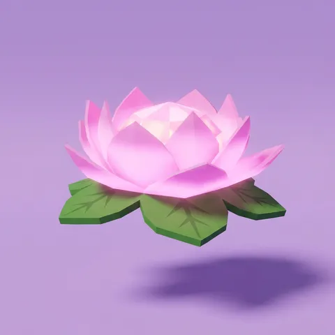 Lotus-lantern hat