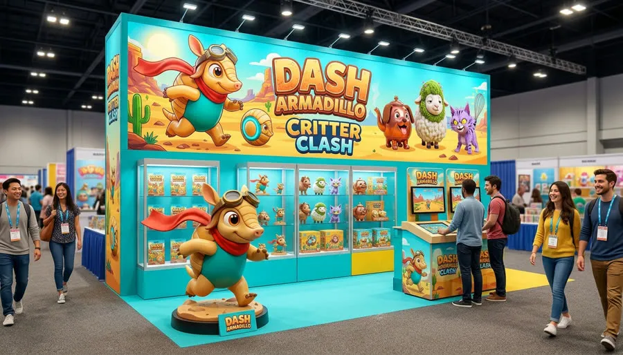 Booth banner