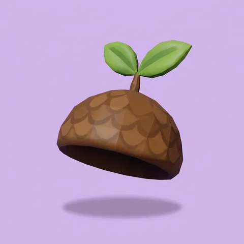 Acorn beanie