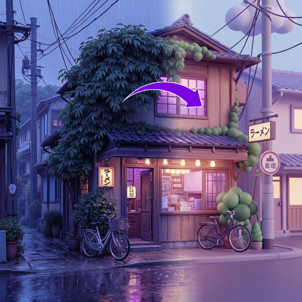 Style Transfer to Scene (Beta)