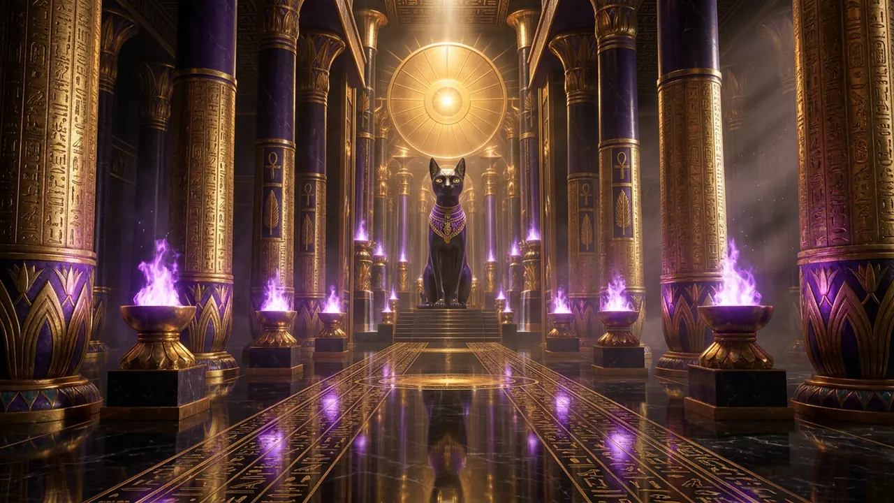 Purple Nile art from Layer in Unreal Engine