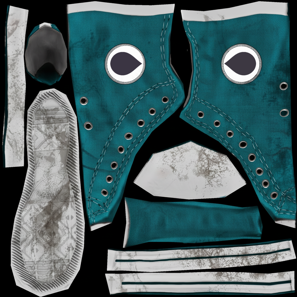 Retexture example 3