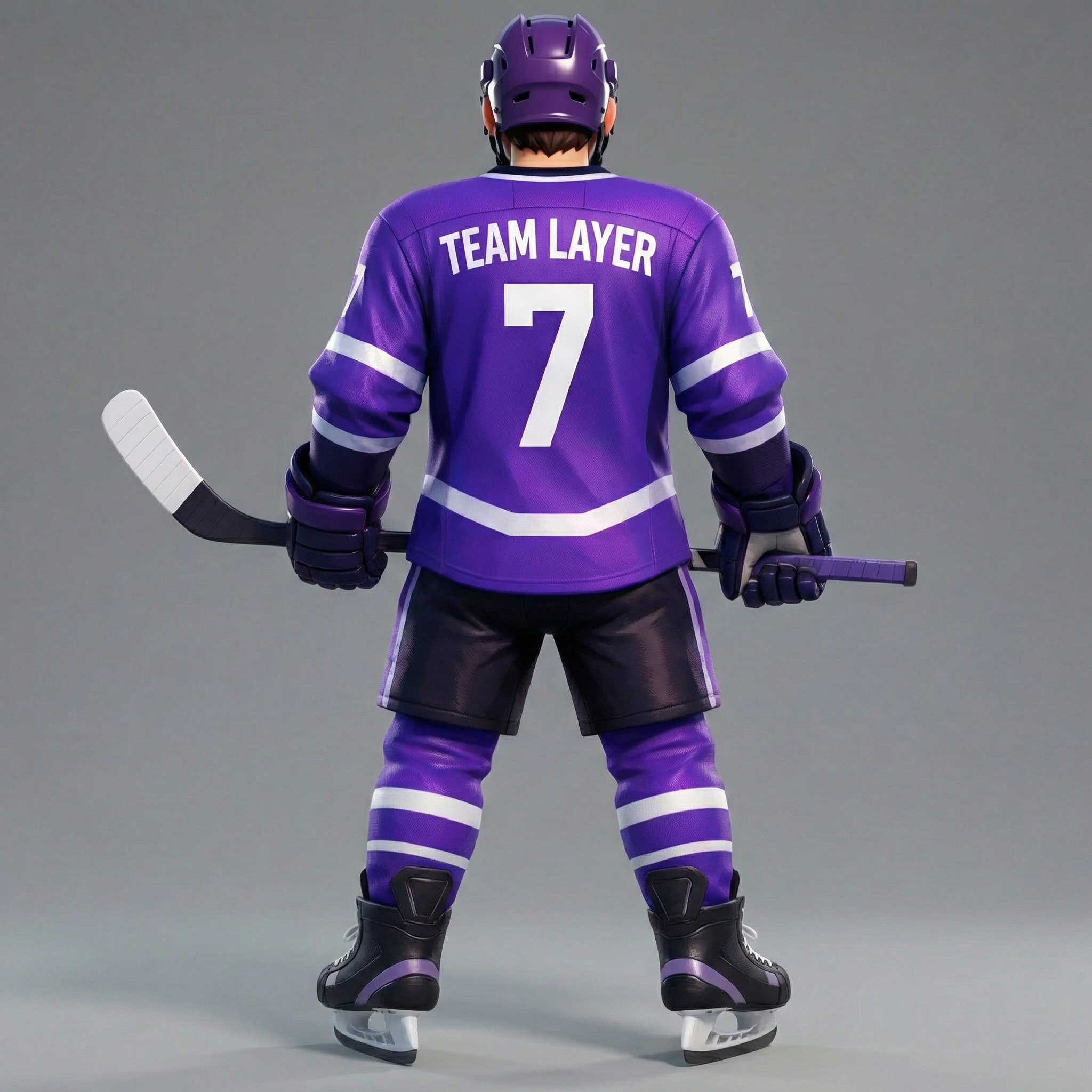 Character Rear View example 3