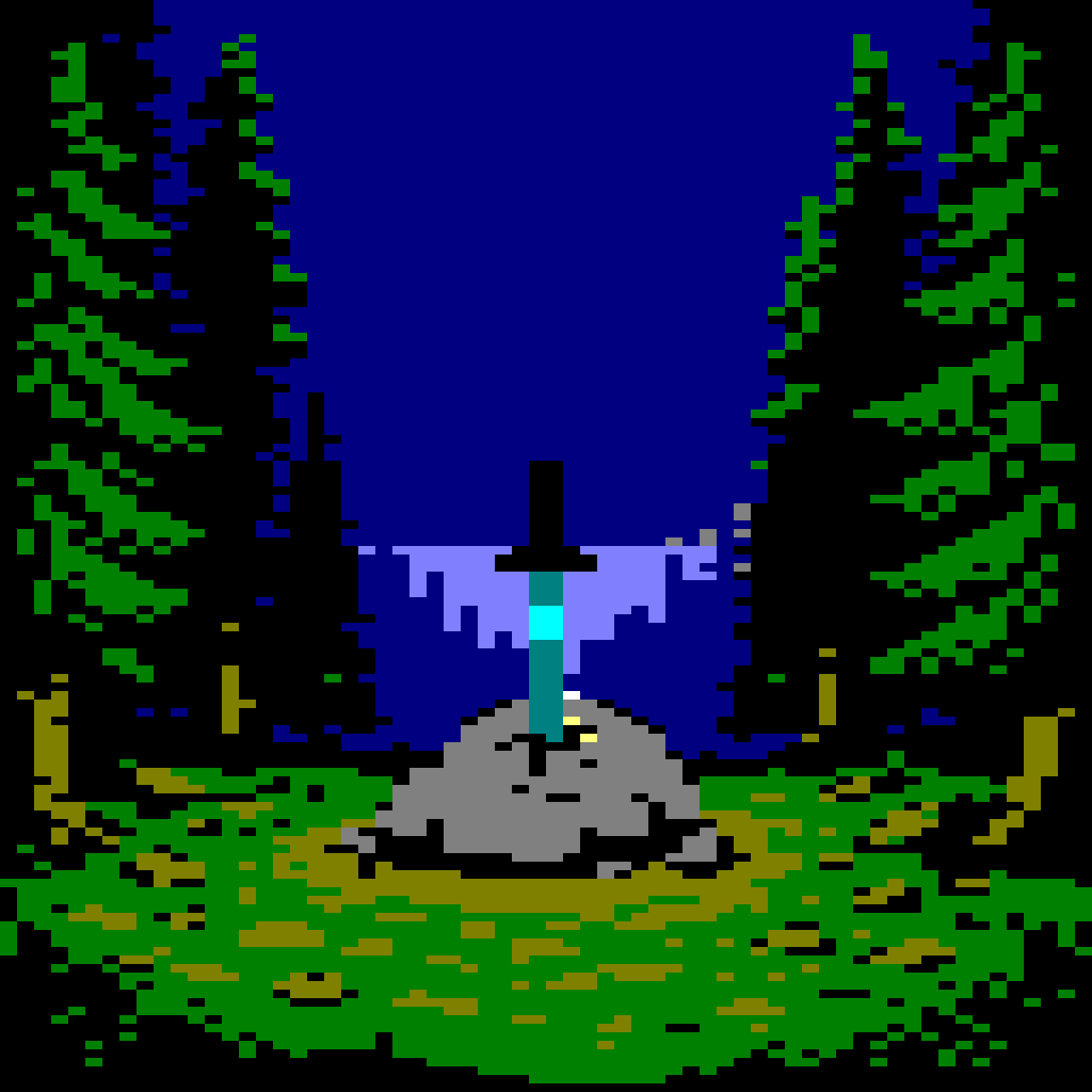 A sword, snapped to the Amstrad CPC register